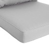 ARTPLAN Indoor/Outdoor All Weather Chair Cushions Set Deep Seat Back Pillows Outdoor Cushions for Patio Furniture - 4 of 4