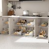 Pull-Out Organizer under Cabinet Storage for Kitchen with Wooden Handle - 2 of 4