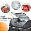 Tirrinia Dual Compartment Classic Molded Lunch Bags Cooler for Adults Kids, Insulated Leakproof Thermal Lunch Box Totes for Lunch Bento - 2 of 4