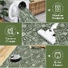 Farmhouse Floral Area Rug – Washable, Low Pile, Non-Slip, Stain-Resistant Carpet for Bedroom or Living Room - 2 of 4