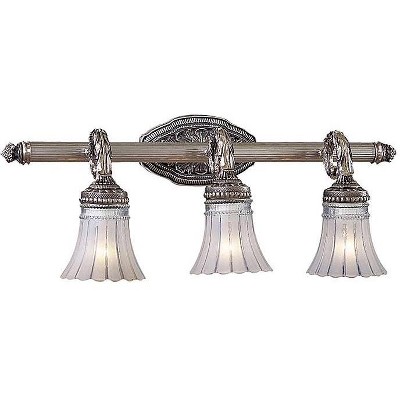 Minka Lavery Europa Collection 25 1/2"W Brushed Nickel 3-Light Bath Light