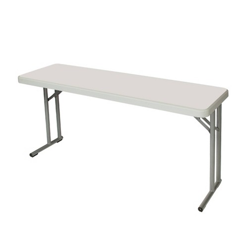 18x60 Heavy Duty Seminar Folding Banquet Table Speckled Gray - Hampden  Furnishings : Target