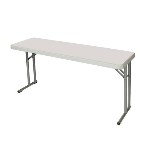 18x60 Heavy Duty Seminar Folding Banquet Table Speckled Gray