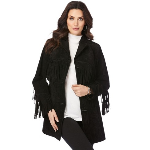 Fringe Suede Jacket