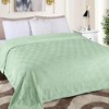 Diamond Flannel Embossed Fleece Blanket by Blue Nile Mills - 2 of 4