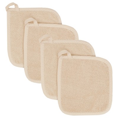 John Ritzenthaler Co. Ritz 4-Pack Terry Pot Holder Set