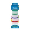 Dr. Brown's Snack-A-Pillar Snack and Dipping Cup Food Storage Containers - White - 4pk - image 2 of 4