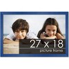 PosterPalooza | Classic Modern Blue Picture Frame - UV Acrylic, Backing Board, Hanging Hardware Included - 2 of 4