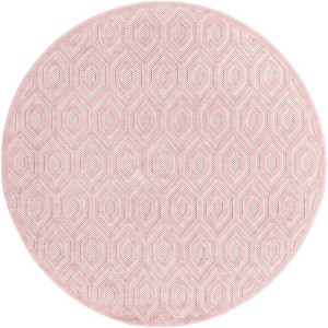 Unique Loom    Outdoor Trellis Textured Spatial Area Rug - 1 of 4