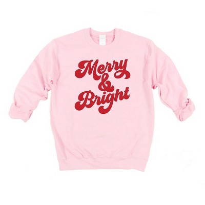 Simply Sage Market Women's Graphic Sweatshirt Bold Merry and Bright