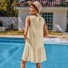 Women's Boho Chic Lace Trim Tiered Cover-up Dress - Cupshe - 3 of 3