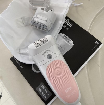 Braun Target : Silk-epil Dry Women\'s & Epilator 5-620 Wet 3-in-1 + 4 Cordless Extra Accessories
