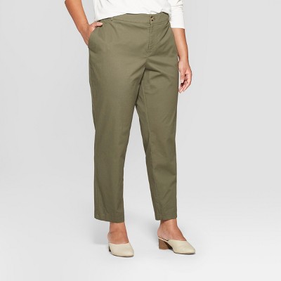 plus size chino pants ladies