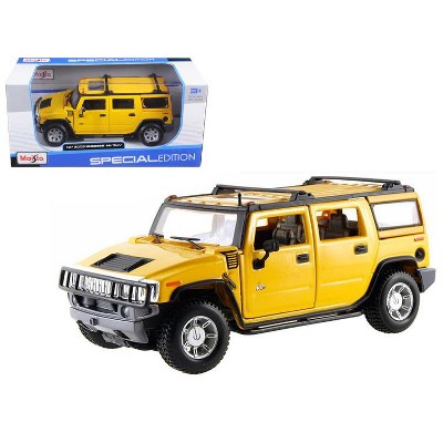 yellow hummer toy car