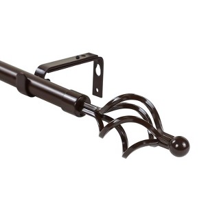 Urbanest 1-inch Diameter Birdcage Adjustable Single Drapery Curtain Rod - 1 of 1