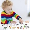 15-Piece Realistic Farm Animal Figurine Set, Mini Barn Playset & Cake Topper for Easter Egg Filler & Theme Parties - 4 of 4