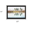 HomeRoots Lake Reflections Black Framed Print Wall Art - 3 of 4