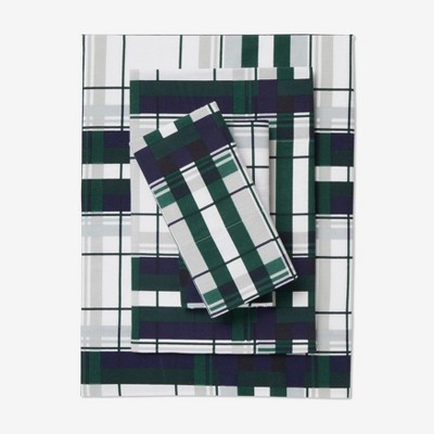 BrylaneHome Cotton Flannel Print Sheet Set