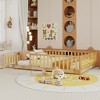 Full Size Floor Bed with Fence and Door for Bedroom or Apartment - 2 of 4