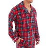 ADR Men's Pajamas Set, Soft Plush Fleece Pajamas Man, Pajamas PJs Set - 3 of 4