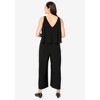 Woman Within Plus Size Popover Jumpsuit - 3 of 4