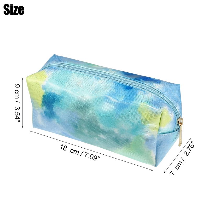 Unique Bargains Multicolor Travel Makeup Bag Toiletry Bag Travel Cosmetic Organizer Pouch for Women, 4 of 7