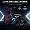 Kids Electric Balance Bike, Electric Dirt Bike for Kids Aged 6-12, 250W Electric Motorcycle, 24V Detachable Battery, 3 Speed Settings - 3 of 4
