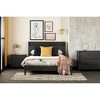 Queen Lensky Platform Bed On Legs Gray Oak - South Shore - 3 of 4