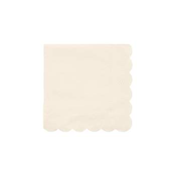 Meri Meri Small Cream Paper Napkins (Pack of 20)