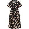 Women's Plus Size Jezebel Maxi Dress - black | CITY CHIC - 4 of 4