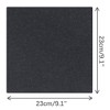 INSPIRE CHIC Men's Woolen blend Embroidered trim Solid Pocket Squares - 2 of 4