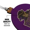 Whittier College Primary Logo Wood Christmas Tree Holiday Ornament - 3 of 4