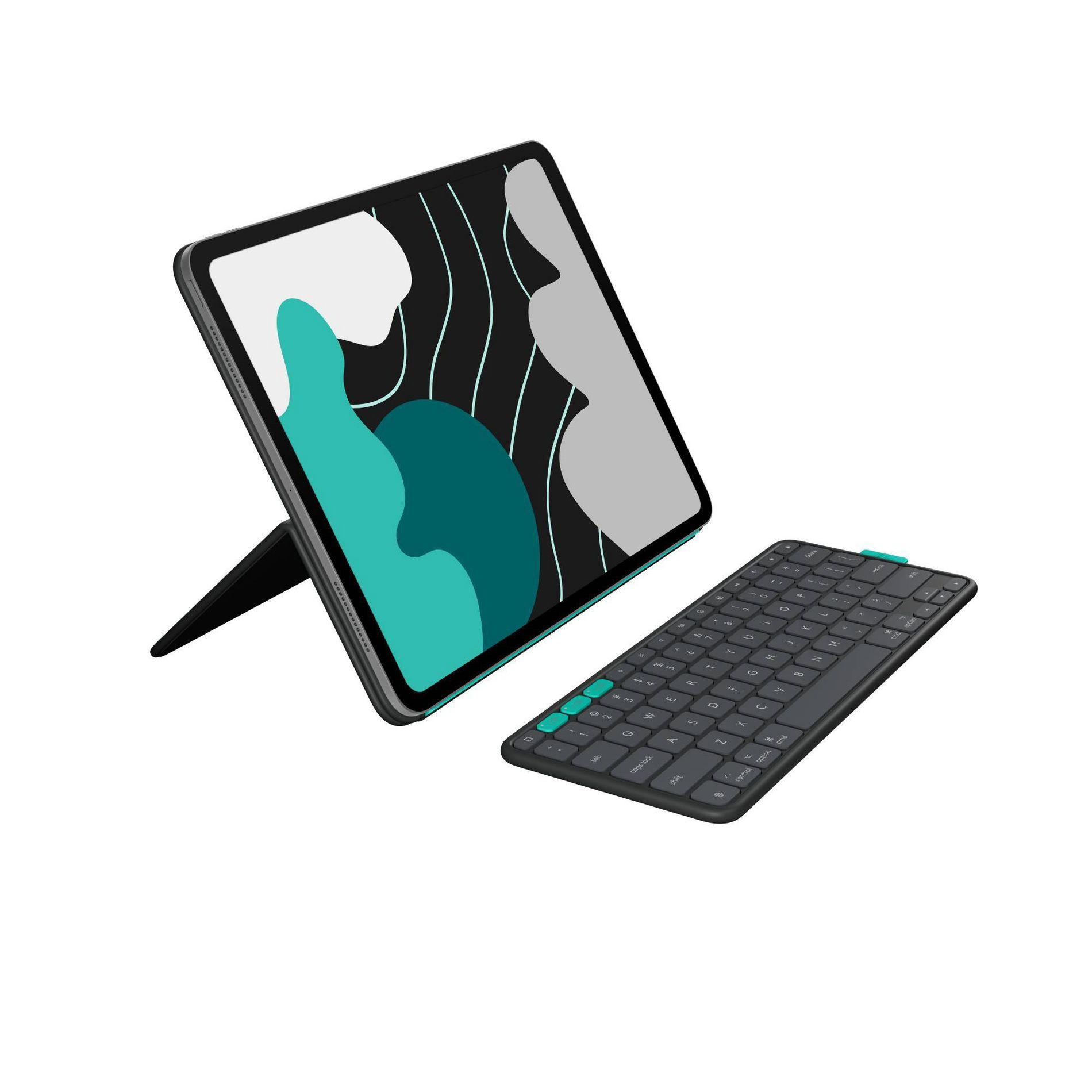 Logitech Flip Folio, Keyboard Case for iPad Pro 13-inch (M4 & M5) & iPad Air 13-inch (M2 & M3) (2024, 2025)