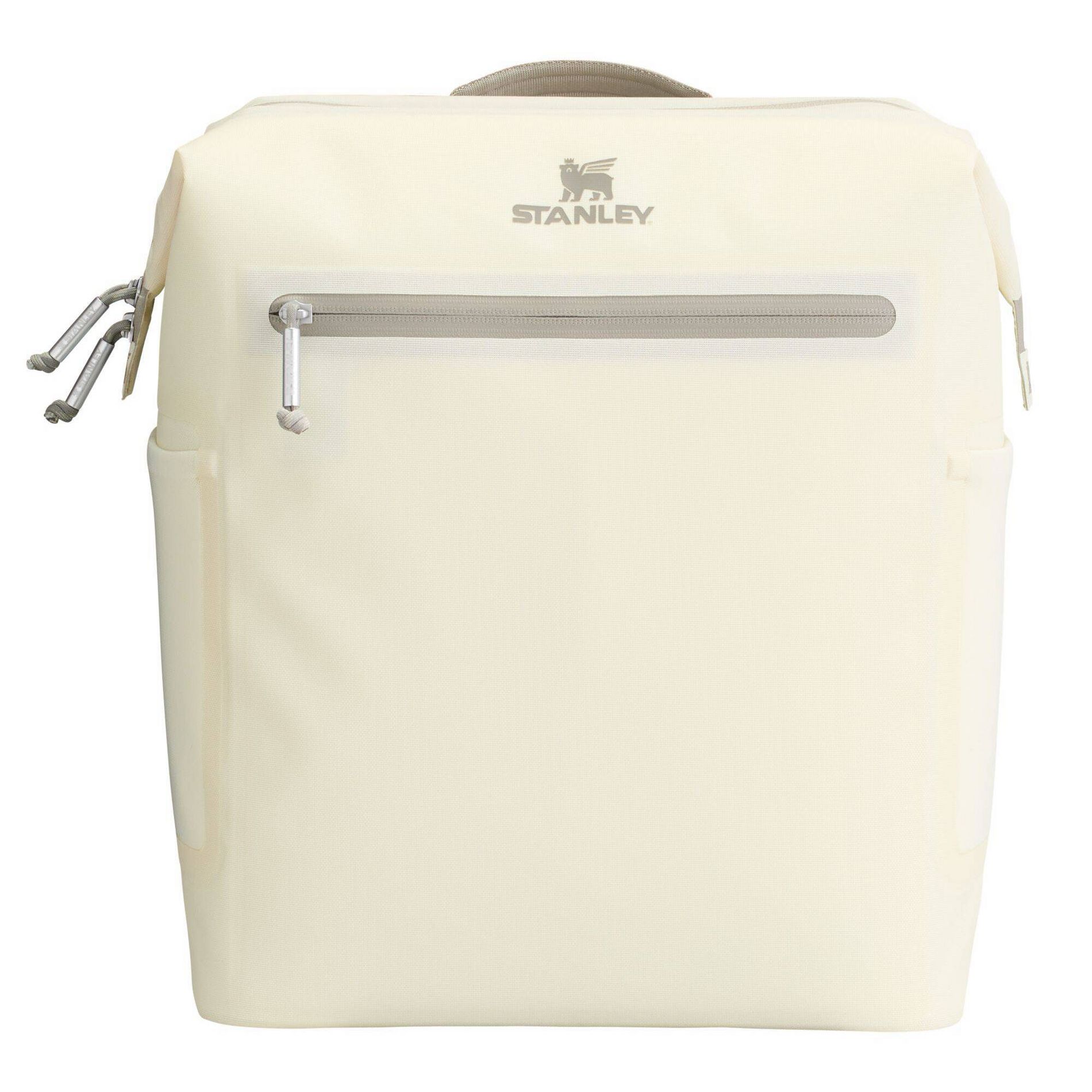 Stanley 20 Cans All Day Madeleine Midi Backpack Cooler - Cream: 14.8L Polyester