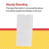 School Smart Paper Bag, Flat Bottom, 7 x 13 Inches, White, Pack of 50 - 4 of 4