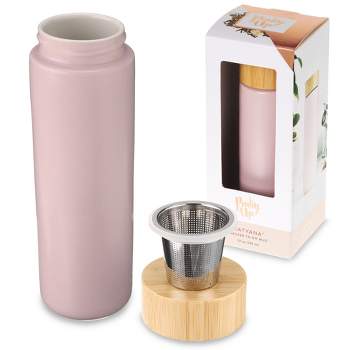 Chicago To-Go Tea Infuser - Snow White  Tea tumbler infuser, Tea infuser  bottle, Infuser bottle