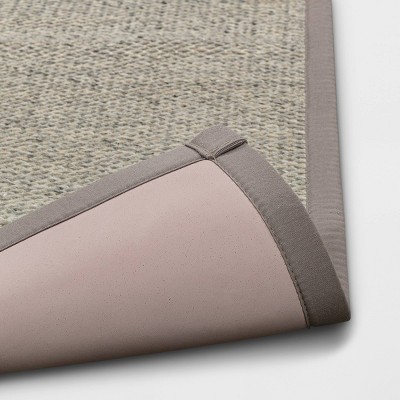 COLOR WHITE 34 x 20 Textured Pet Rug- Threshold™