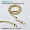 PAGED High Pressure Shower Heads 5 Mode Adjustable Settings Handheld Shower Head with Hose for Bathroom - 3 of 4