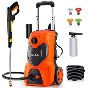 SKONYON 3300 PSI 2.0 GPM Electric Pressure Washer with Foam Cannon & Hose Reel - 1 of 4