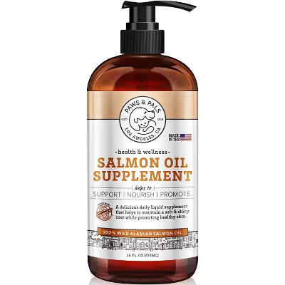 Paws & Pals Wild Alaskan Salmon Fish Oil Liquid Supplement