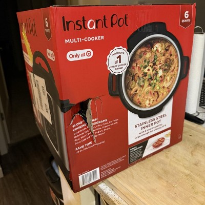 Instant Pot 6qt 9-in-1 Pressure Cooker Bundle: Exclusive Bonus Silicone ...