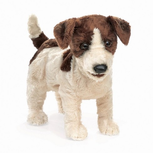 Folkmanis Jack Russell Terrier Hand Puppet 