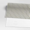 30” 90 sq ft Christmas Roll Wrap Blush/Black/Gold Stripes on Cream - Wondershop™ - 3 of 3