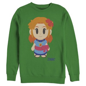 Men's Nintendo Legend of Zelda Link's Awakening Marin Avatar Sweatshirt - 1 of 3
