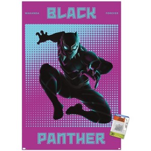 Trends International Marvel Shape of a Hero - Black Panther Unframed Wall Poster Prints - 1 of 4