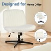 CAVINAS Adjustable Office Chair ,Swivel Desk Chair with Metal Base for Adult, Student,No Wheels - 4 of 4