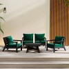 WestinTrends Avalon Outdoor 5-Piece Modular Sectional Patio Furniture Sofa Set - 2 of 4