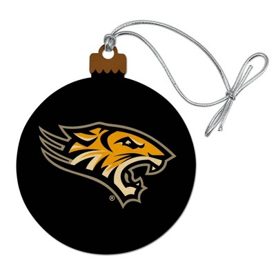 Towson University Tigers Logo Wood Christmas Tree Holiday Ornament