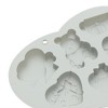 Unique Bargains Candy Mould 6-Cavity Valentine's Day Heart & Bears Candy Mould Hand Wash 8.15"x5.98"x0.91" 1 Pc - 4 of 4