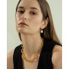 Bearfruit Jewelry Sterling Silver 18k Gold Plated Camille Teardrop Earrings - 2 of 4